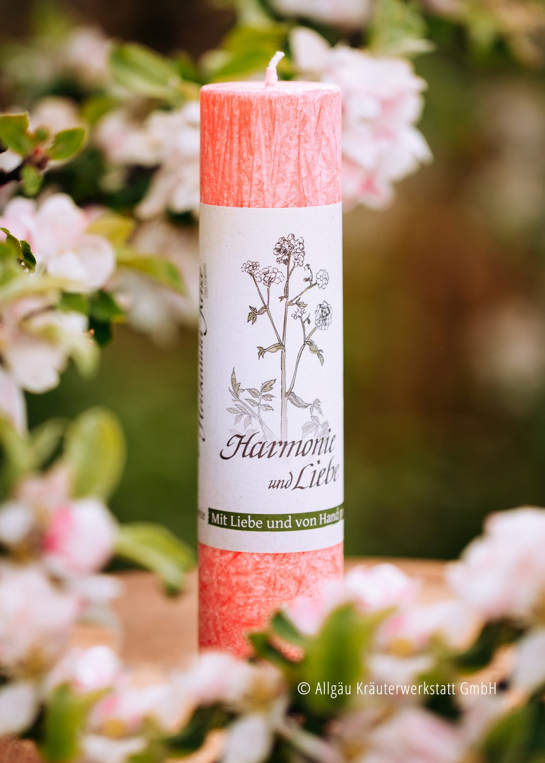 Allgäuer Heilkräuterkerze, Harmonie und Liebe