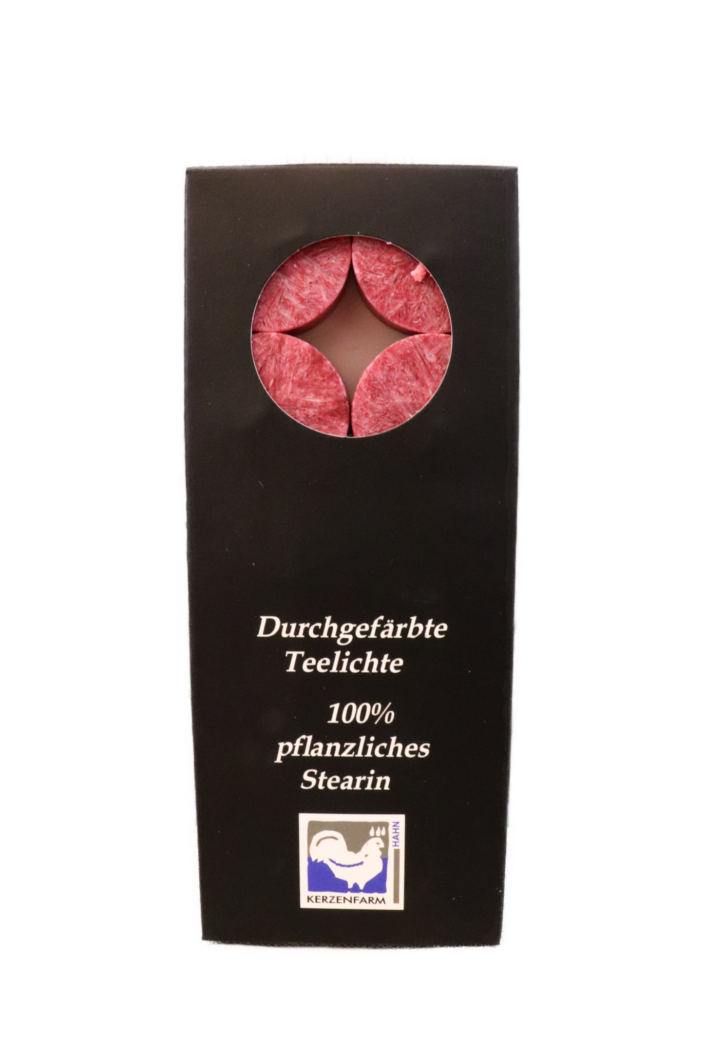 10er Packung Stearin Teelichter, in versch. Farben