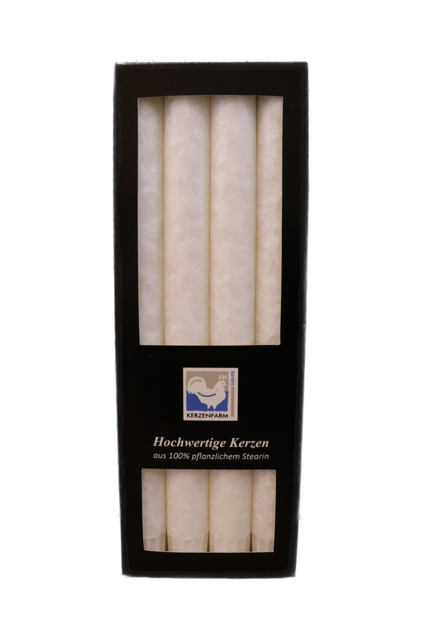 4er Packung Stearin Stabkerzen, in vielen Farben