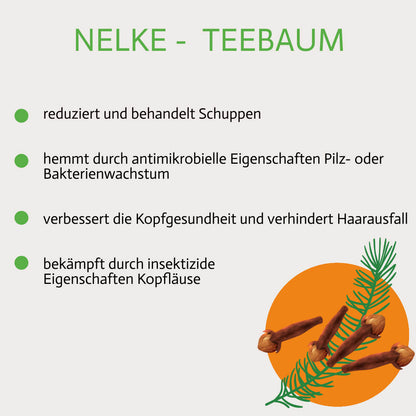 Haarseife Nelke-Teebaum, 85 g