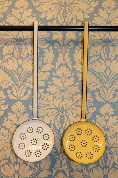 Emaille-Backschaufel 12cm Ø, versch. Farben, Riess-Emaille