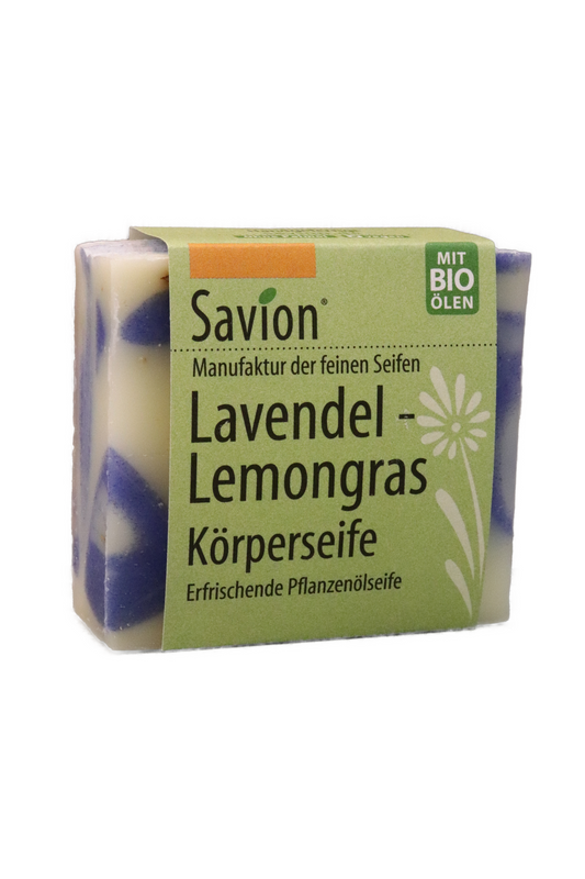 Körperseife Lavendel-Lemongras, 80 g